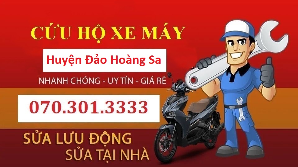 cứu hộ xe máy Huyện Đảo Hoàng Sa