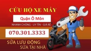 cứu hộ xe máy Quận Ô Môn