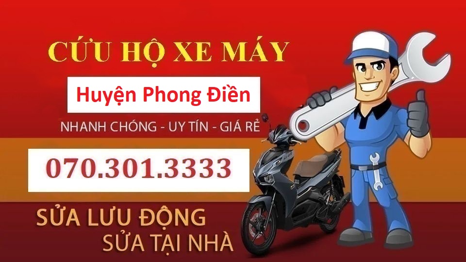 cứu hộ xe máy Huyện Phong Điền