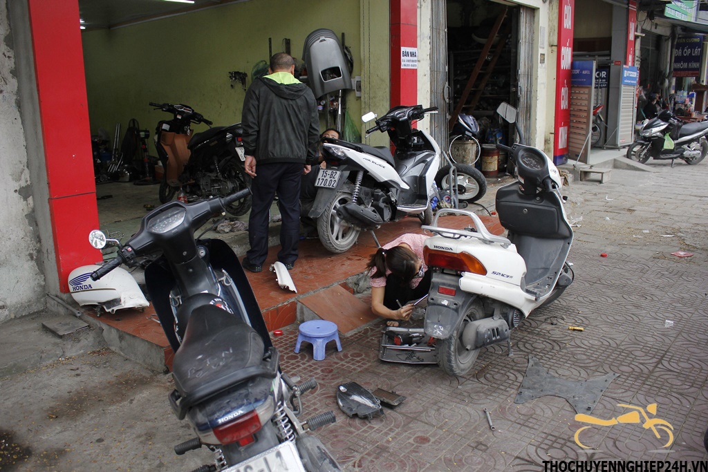 Tiệm sửa xe máy Quận Ô Môn