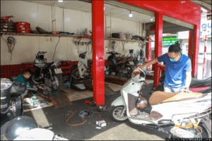 Cửa hàng sửa xe máy Ba Vì