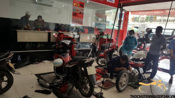 Cửa hàng sửa xe máy Đông Anh