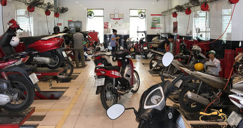 Cửa hàng sửa xe máy Hoài Đức