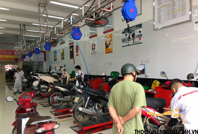 Cửa hàng sửa xe máy quận Cầu Giấy
