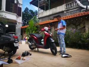 sửa xe máy tiên lãng