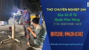 sửa xe ô tô quận hòa vang