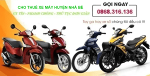 Cho thuê xe máy Huyện Nhà Bè