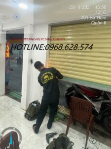 sửa cửa cuốn huyện nhà bè