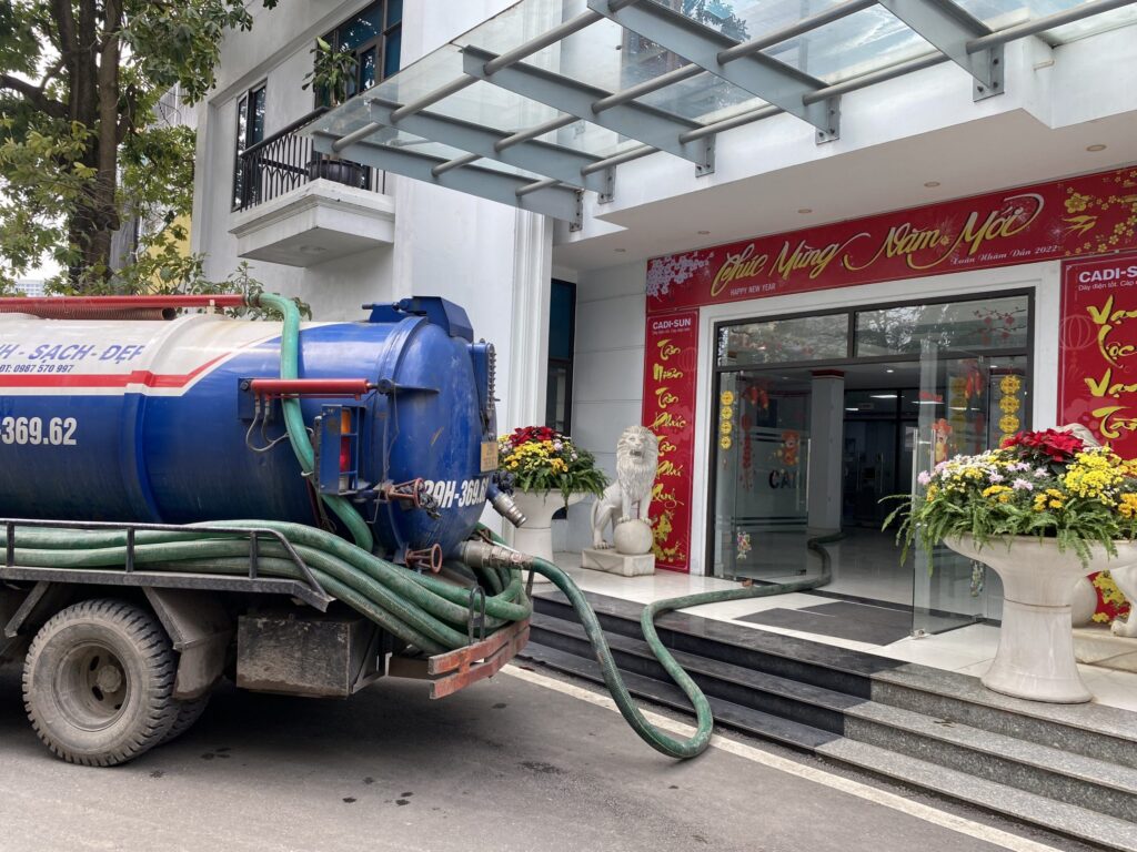 hút bể phốt tại hà nội