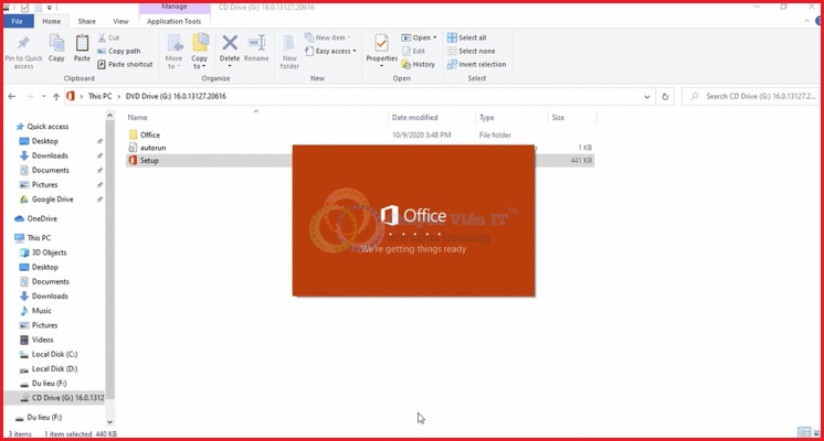 Download Office Full Crack Key bản quyền Vĩnh viễn Fix mọi lỗi Cài đặt chi tiết % Click vào “Set up” và cài đặt phần mềm Office 365