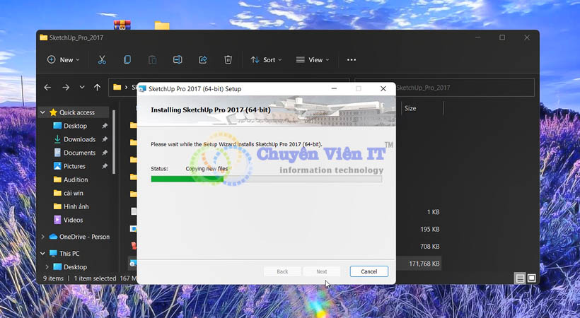 Tải Sketchup Full Crack Key bản quyền Vĩnh viễn Fix mọi lỗi Cài đặt chi tiết % Screenshot 15