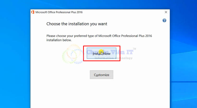 Download Office Full Crack Key bản quyền Vĩnh viễn Fix mọi lỗi Cài đặt chi tiết % Chọn Install Now