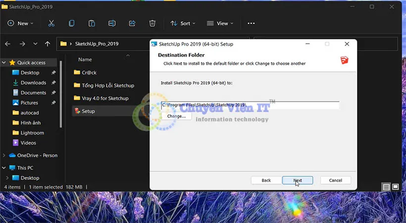 Tải Sketchup Full Crack Key bản quyền Vĩnh viễn Fix mọi lỗi Cài đặt chi tiết % b4