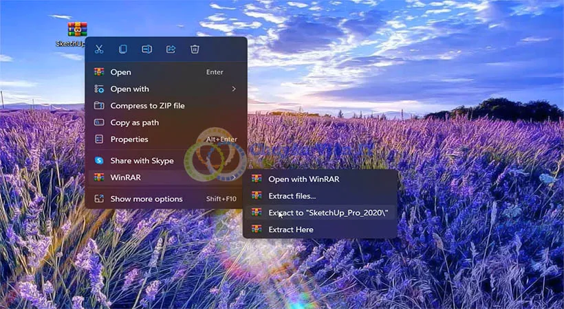 Tải Sketchup Full Crack Key bản quyền Vĩnh viễn Fix mọi lỗi Cài đặt chi tiết % Sketchup 2020