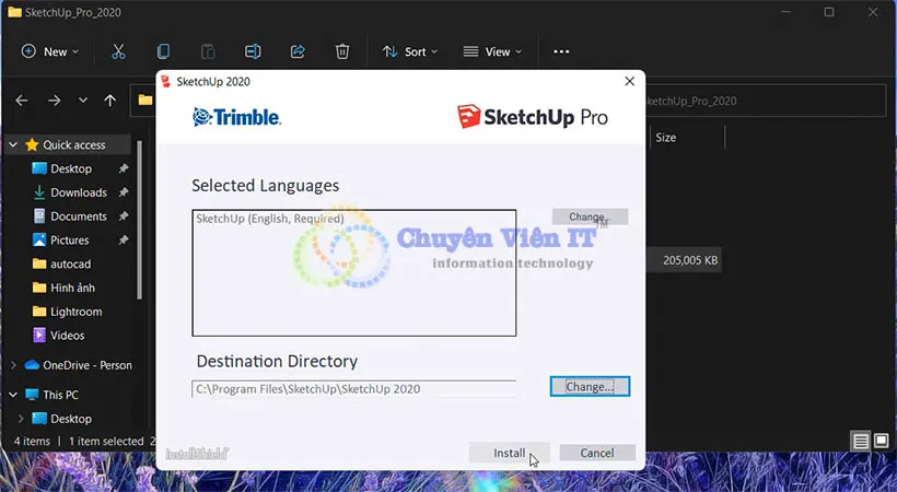 Tải Sketchup Full Crack Key bản quyền Vĩnh viễn Fix mọi lỗi Cài đặt chi tiết % c3