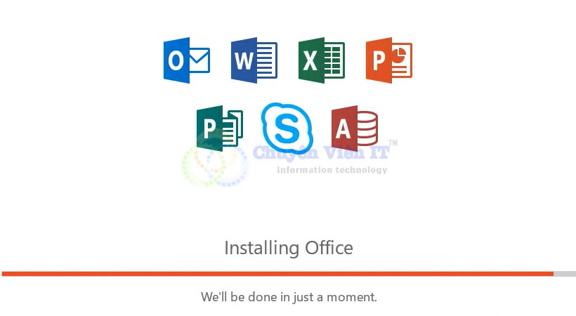 Download Office Full Crack Key bản quyền Vĩnh viễn Fix mọi lỗi Cài đặt chi tiết % Chờ phần mềm được cài đặt