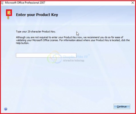 Chọn 1 trong mã key ở dưới để cài đặt