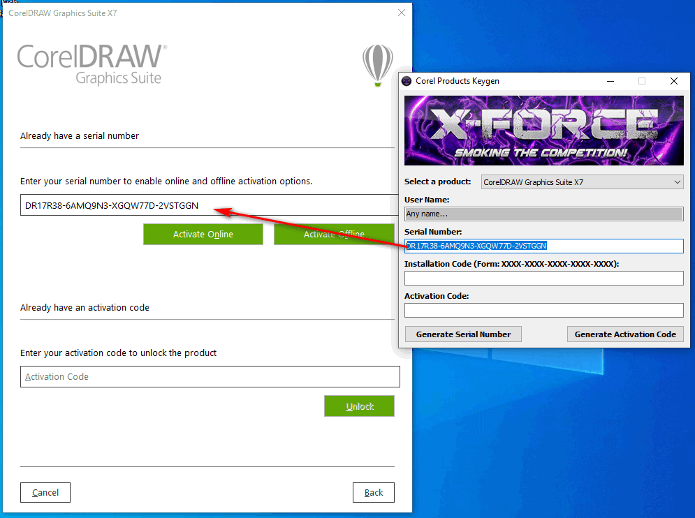 Cách crack corel x7 full chi tiết laptop SGN