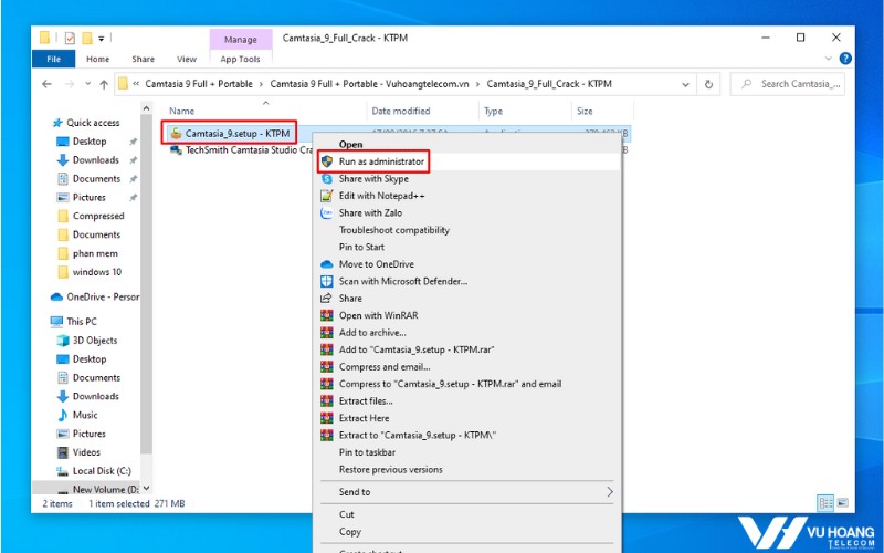 cai dat camtasia 9 1 1