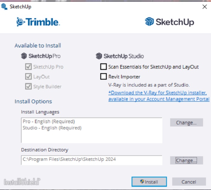 Download/Tải SketchUp 2024 Full – Hướng Dẫn Cài Đặt Chi Tiết 11 Download/Tải SketchUp 2024 Full – Hướng Dẫn Cài Đặt Chi Tiết