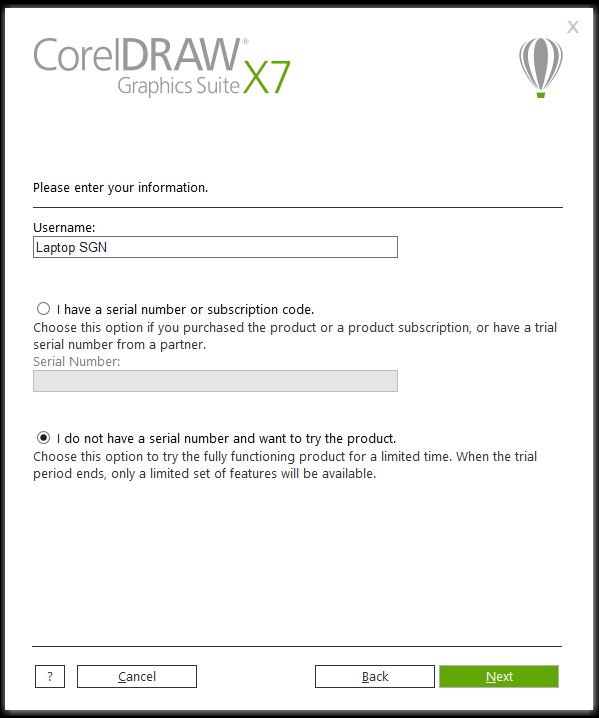 Cách crack corel x7 full chi tiết laptop SGN