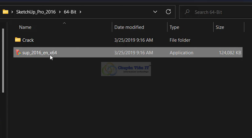 Tải Sketchup Full Crack Key bản quyền Vĩnh viễn Fix mọi lỗi Cài đặt chi tiết % Chạy File setup.