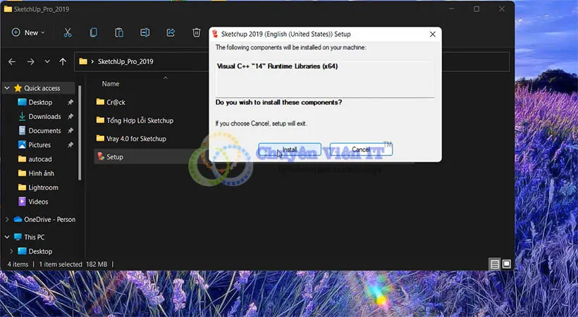 Tải Sketchup Full Crack Key bản quyền Vĩnh viễn Fix mọi lỗi Cài đặt chi tiết % b2